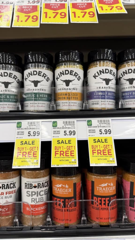 kinder seasoning kroger shelf image (1)