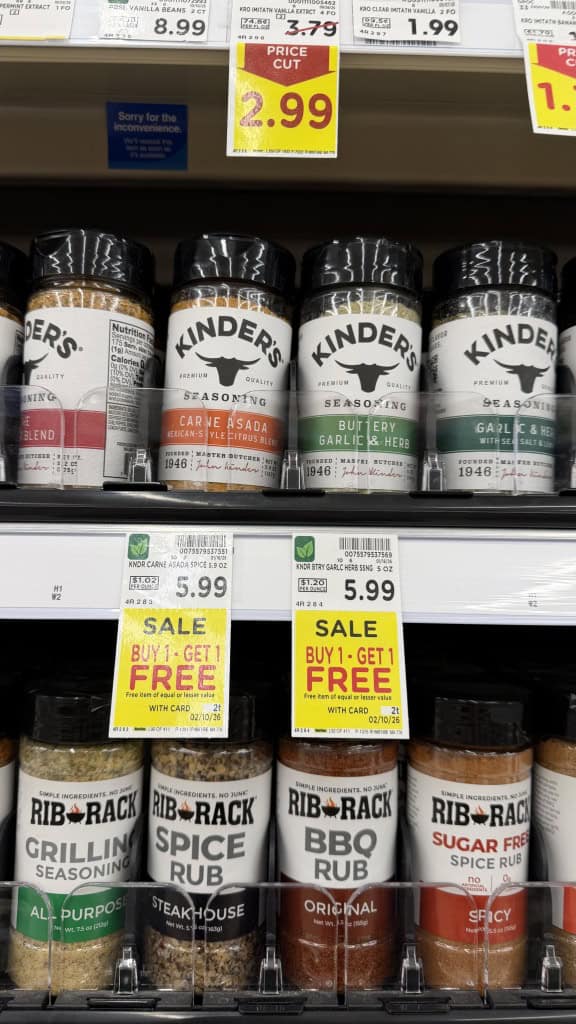 kinder seasoning kroger shelf image (1)