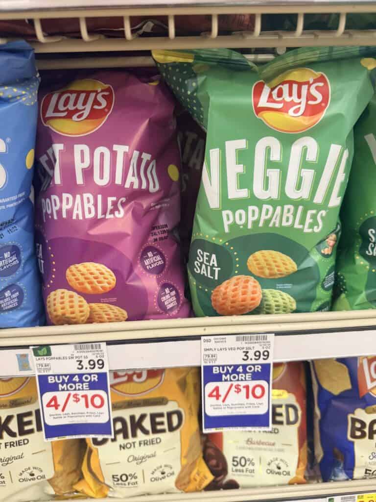 lay's, doritos and sunchips kroger shelf image (3)