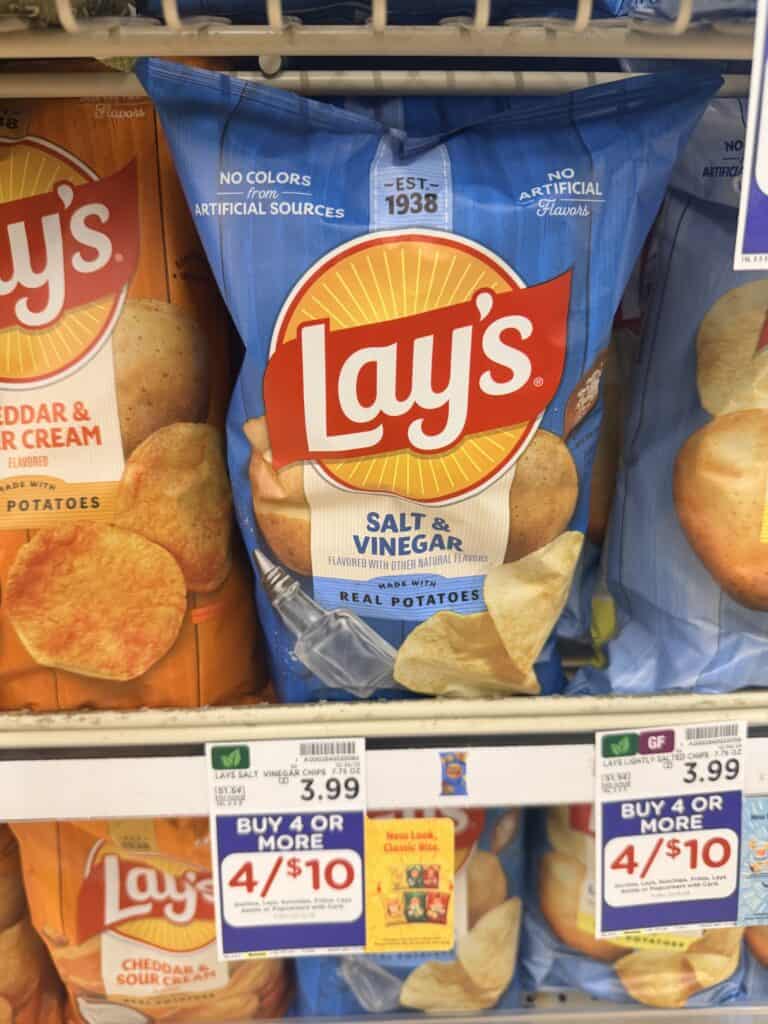 lay's, doritos and sunchips kroger shelf image (3)
