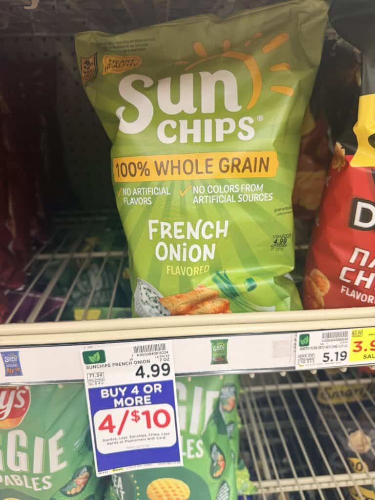 lay's, doritos and sunchips kroger shelf image (3)