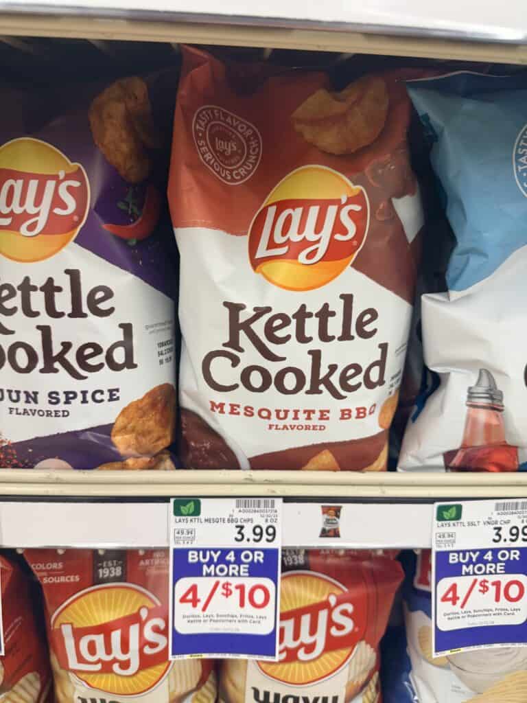 lay's, doritos and sunchips kroger shelf image (3)