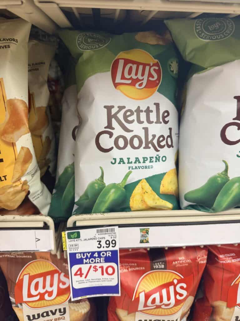 lay's, doritos and sunchips kroger shelf image (3)