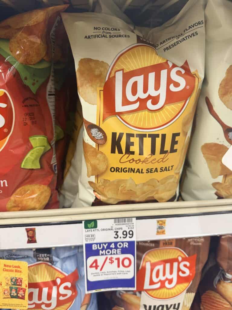 lay's, doritos and sunchips kroger shelf image (3)