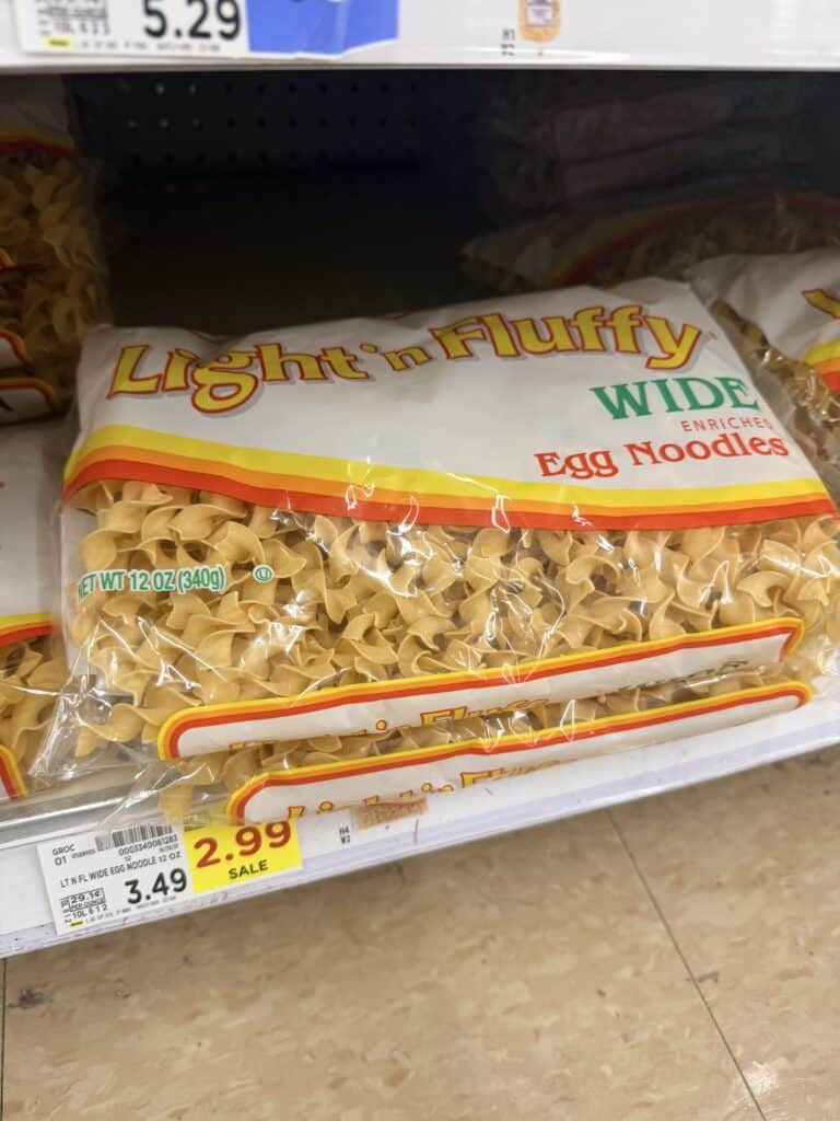 light and fluffy noodles kroger shelf image (1)