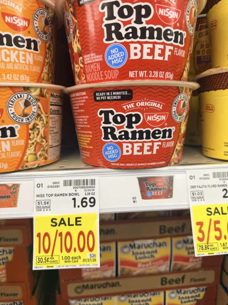 nissin ramen kroger shelf image (1)