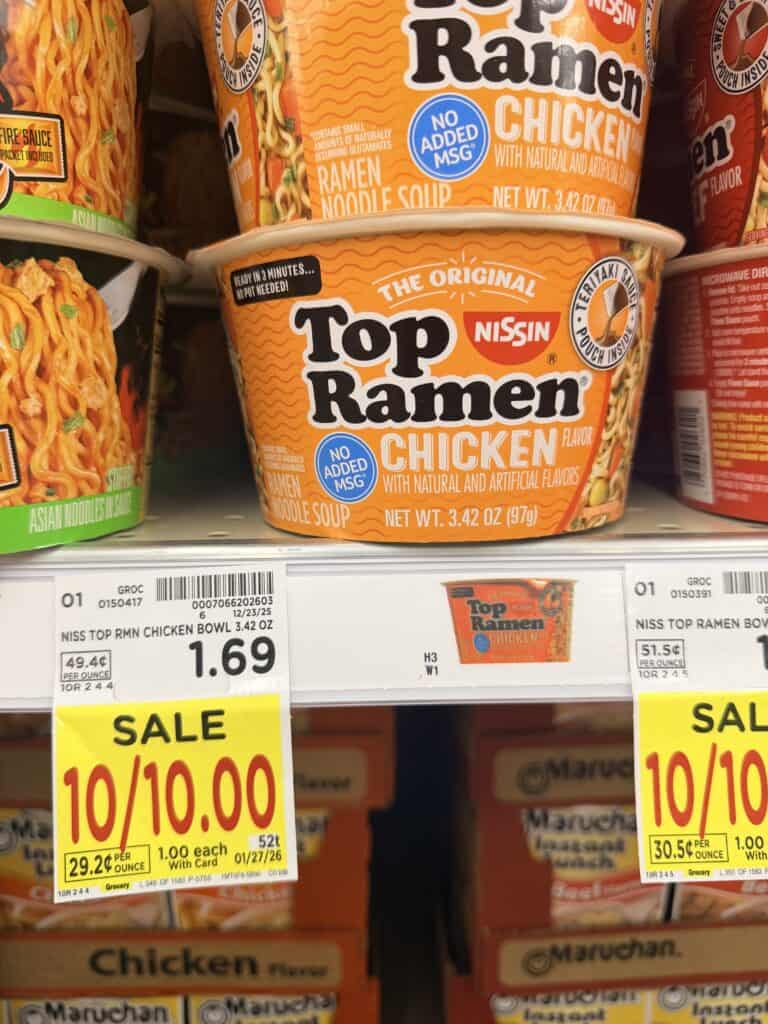 nissin ramen kroger shelf image (1)