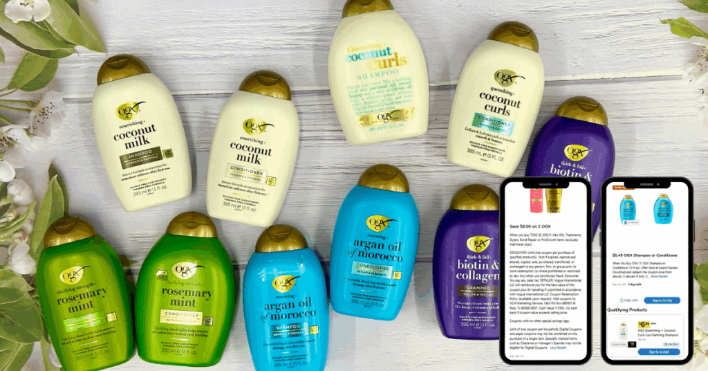 ogx shampoo and conditioner kroger digital