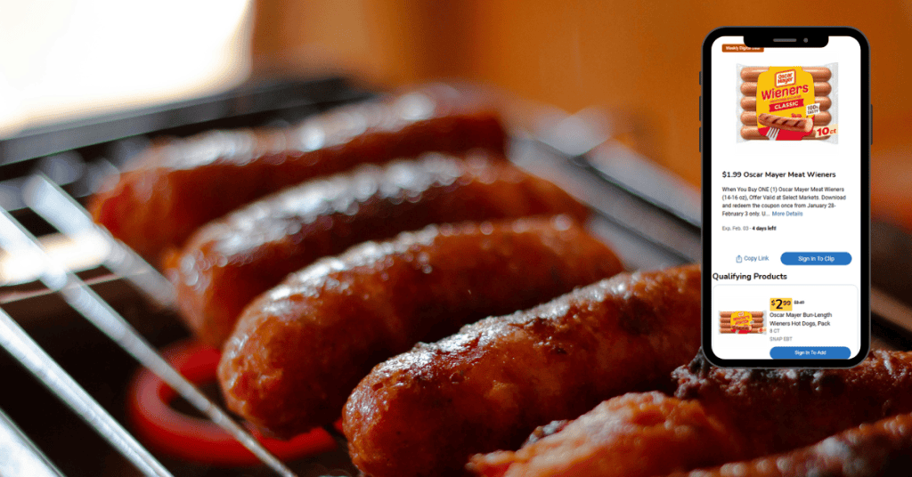 oscar mayer wieners kroger digital coupon
