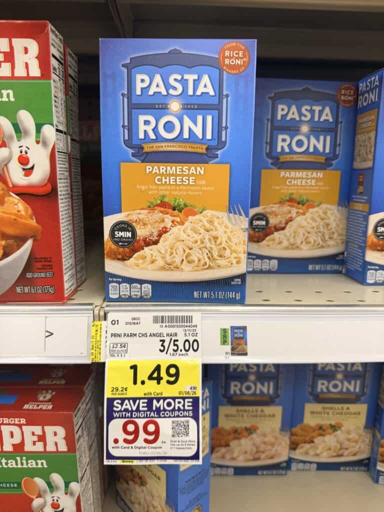pasta roni kroger shelf image (1)
