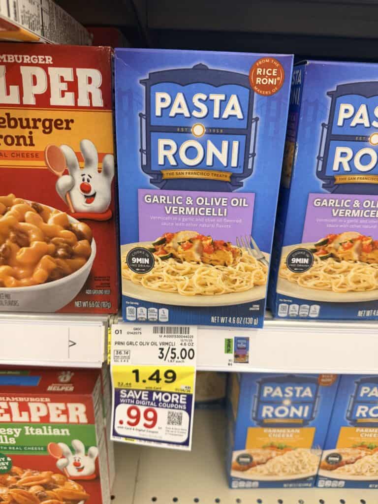 pasta roni kroger shelf image (1)