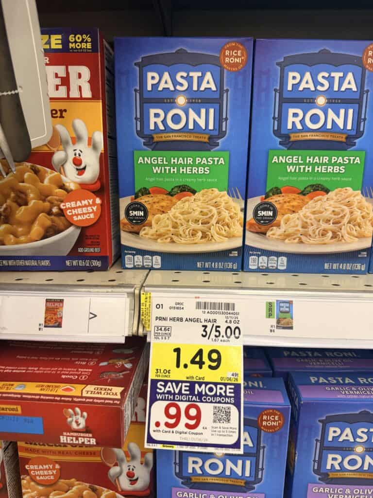 pasta roni kroger shelf image (1)