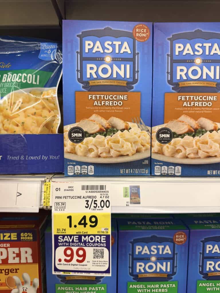 pasta roni kroger shelf image (1)