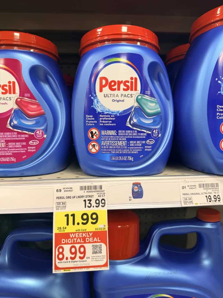 persil and all laundry kroger shelf image (1)
