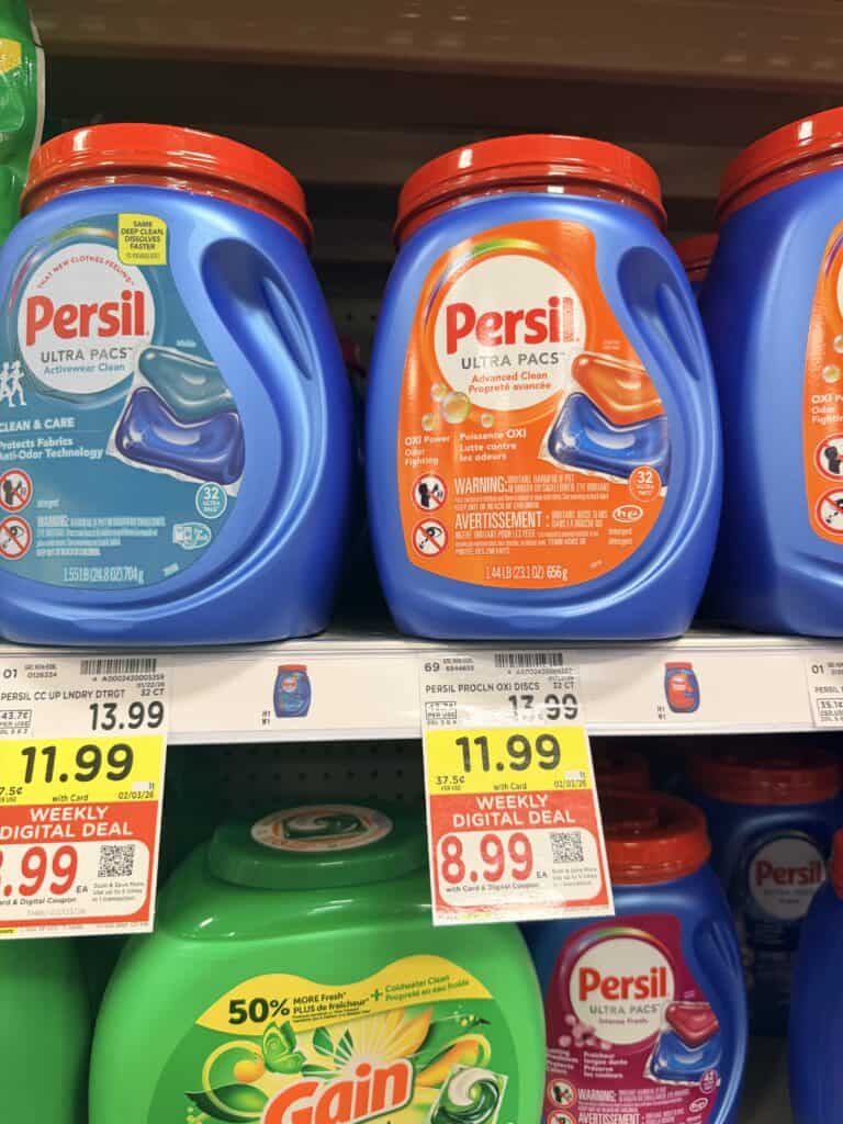 persil and all laundry kroger shelf image (1)