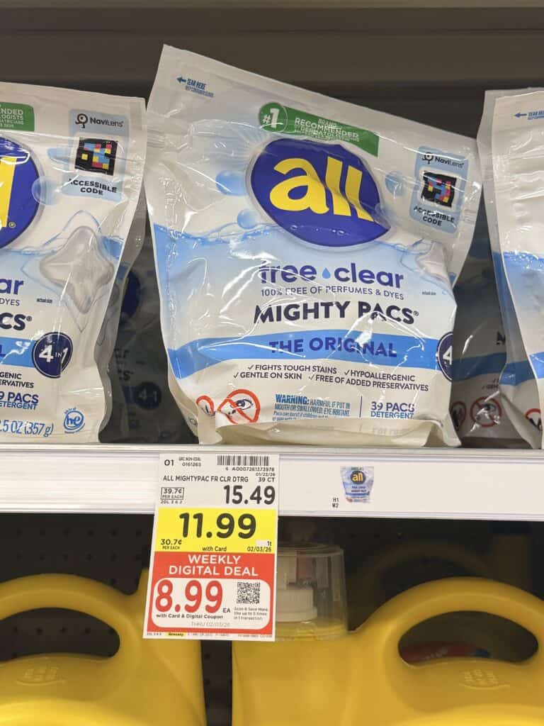 persil and all laundry kroger shelf image (1)