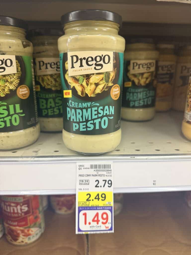 prego pasta sauce kroger shelf image (1)