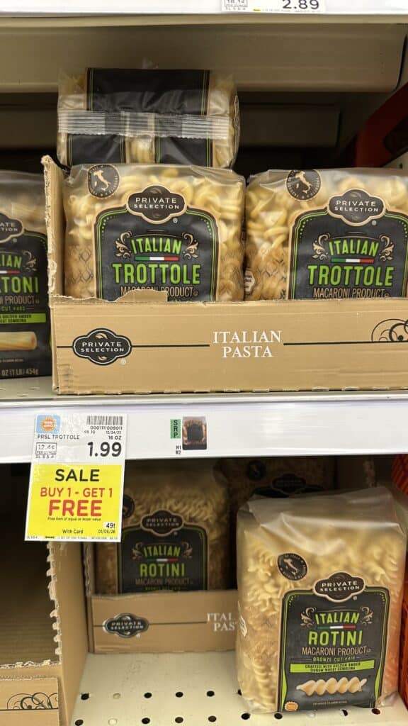 private selection pasta and sauce kroger shelf image (4)