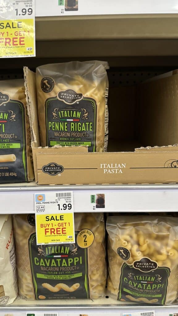 private selection pasta and sauce kroger shelf image (4)