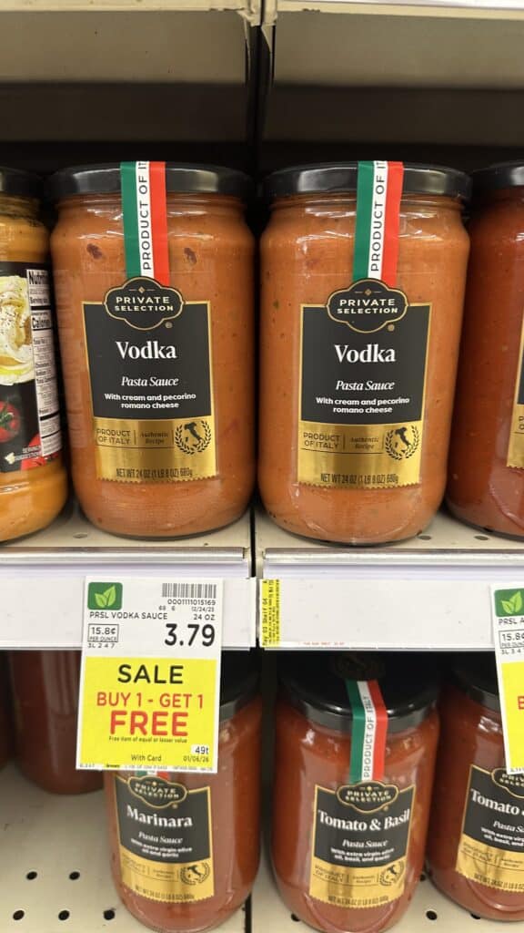 private selection pasta and sauce kroger shelf image (4)