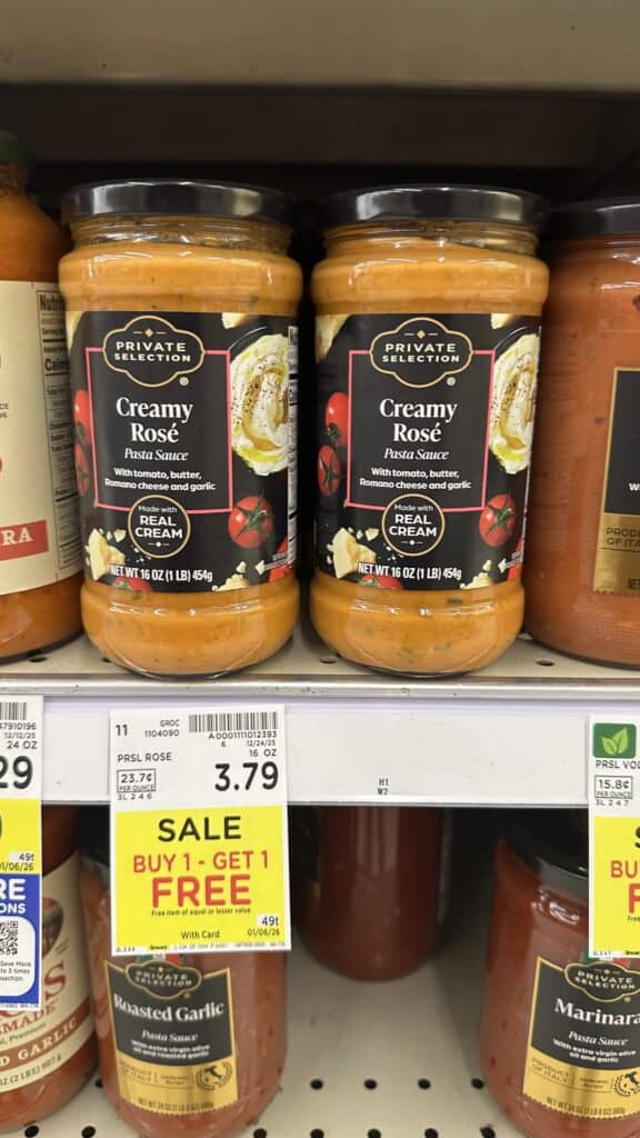 private selection pasta and sauce kroger shelf image (4)