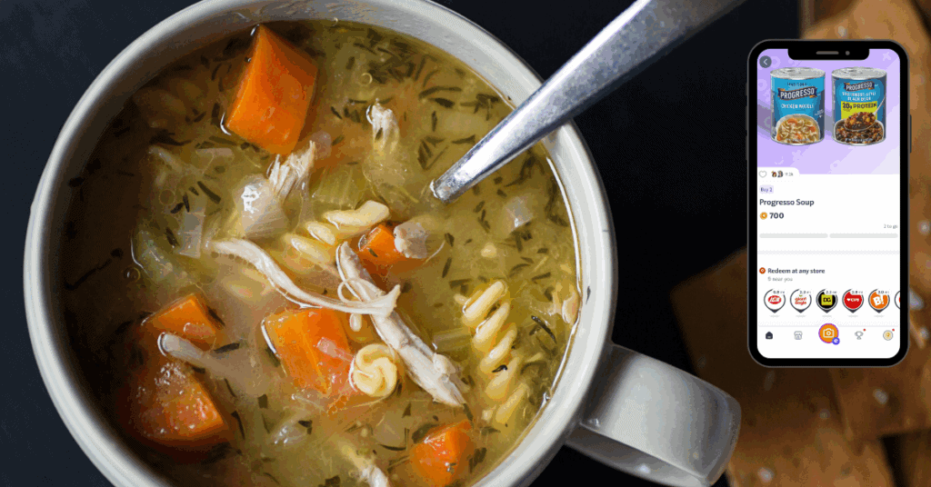 progresso soup fetch rewards kroger