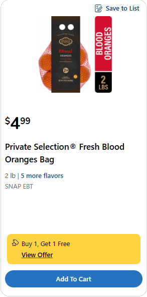 ps oranges kroger price image 3