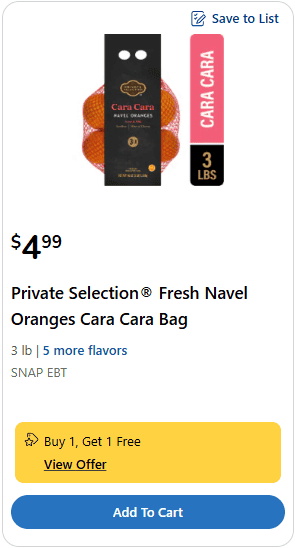 ps oranges kroger price image 3
