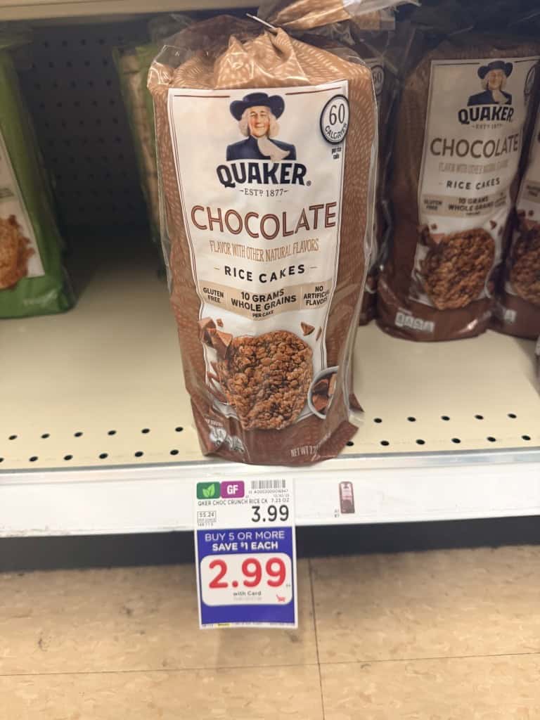 quaker rice cakes and crisps kroger shelf image (1)