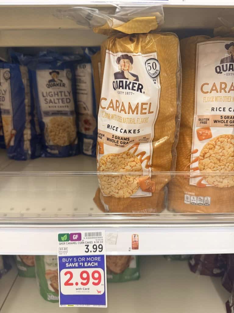 quaker rice cakes and crisps kroger shelf image (1)