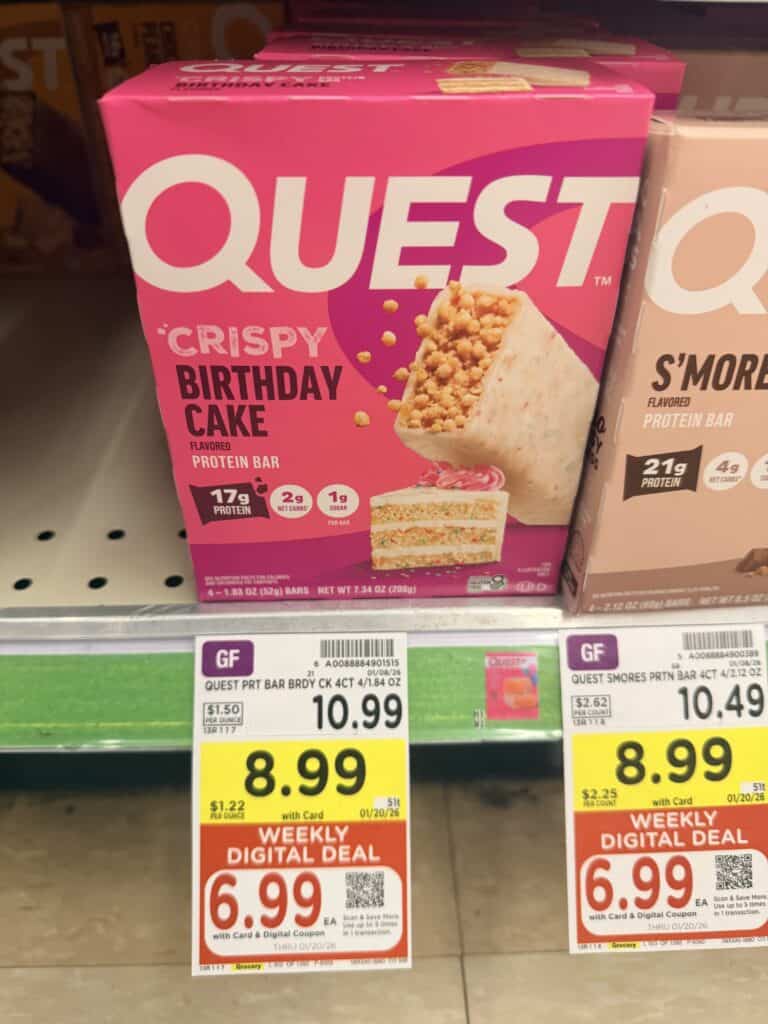 quest snacks kroger shelf image (1)