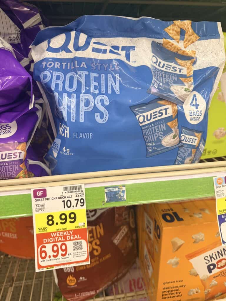quest snacks kroger shelf image (1)