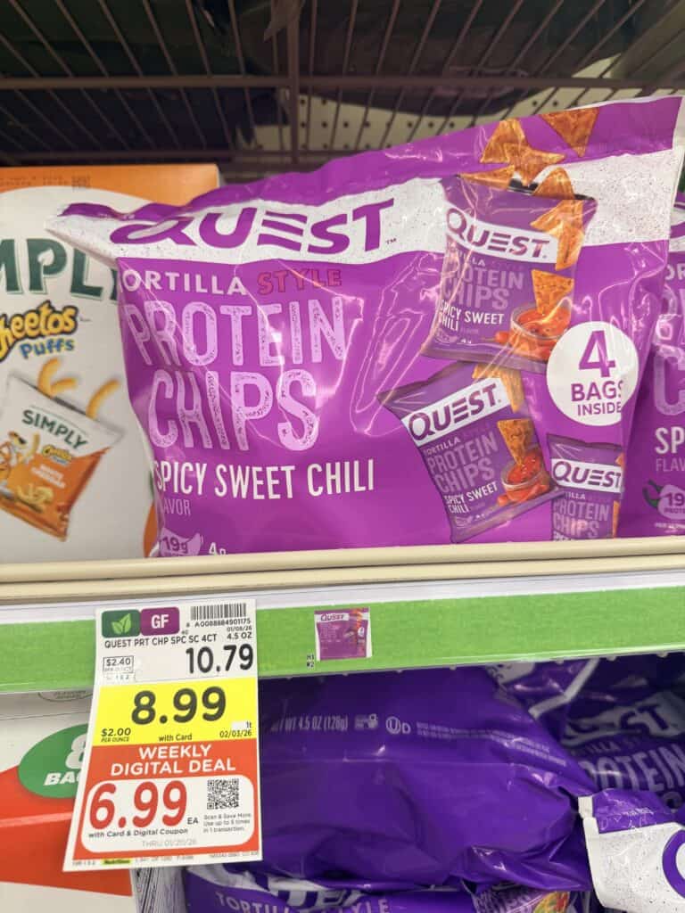 quest snacks kroger shelf image (1)