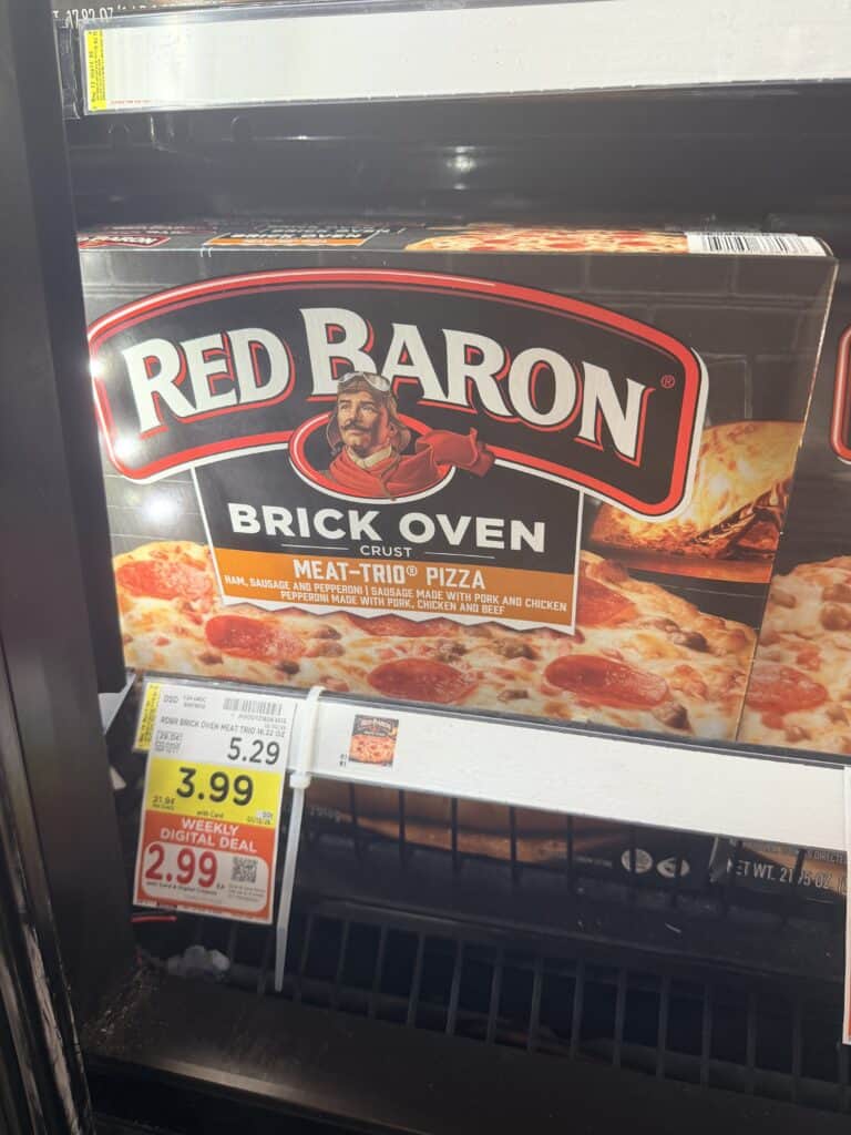 red baron pizza kroger shelf image (1)