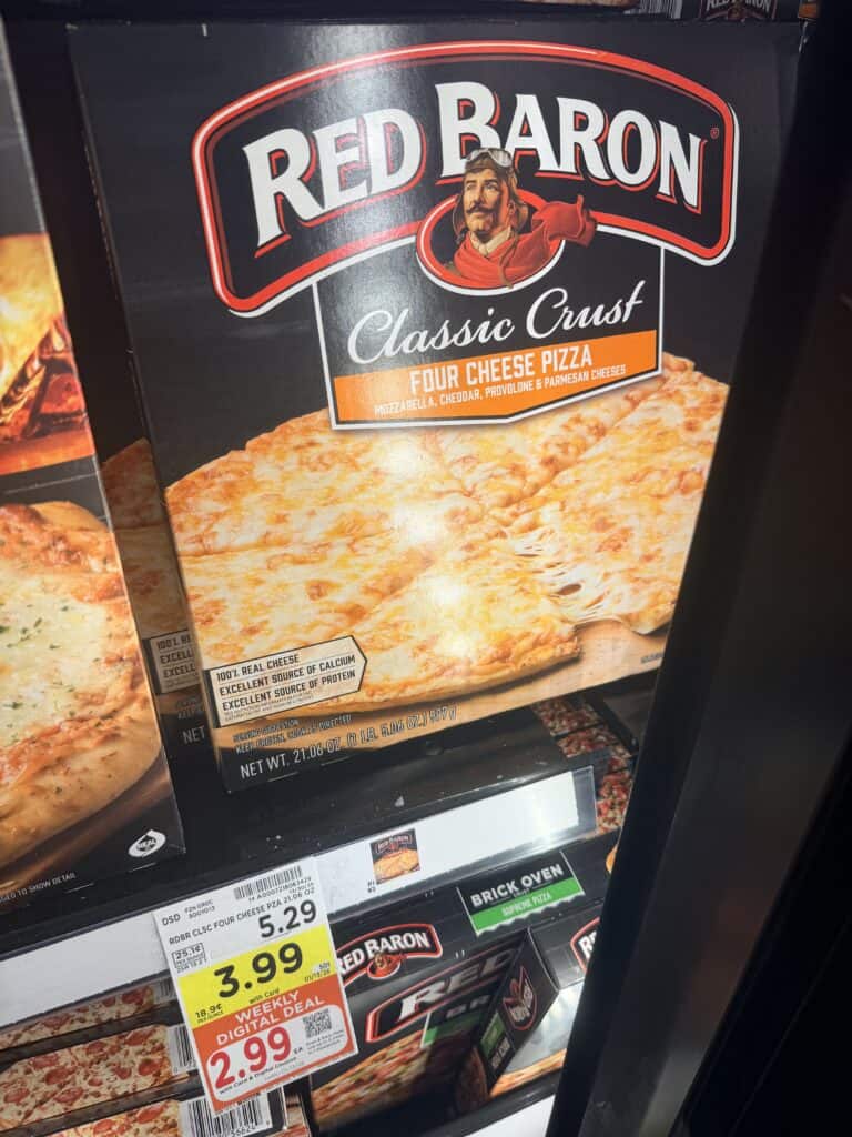 red baron pizza kroger shelf image (1)