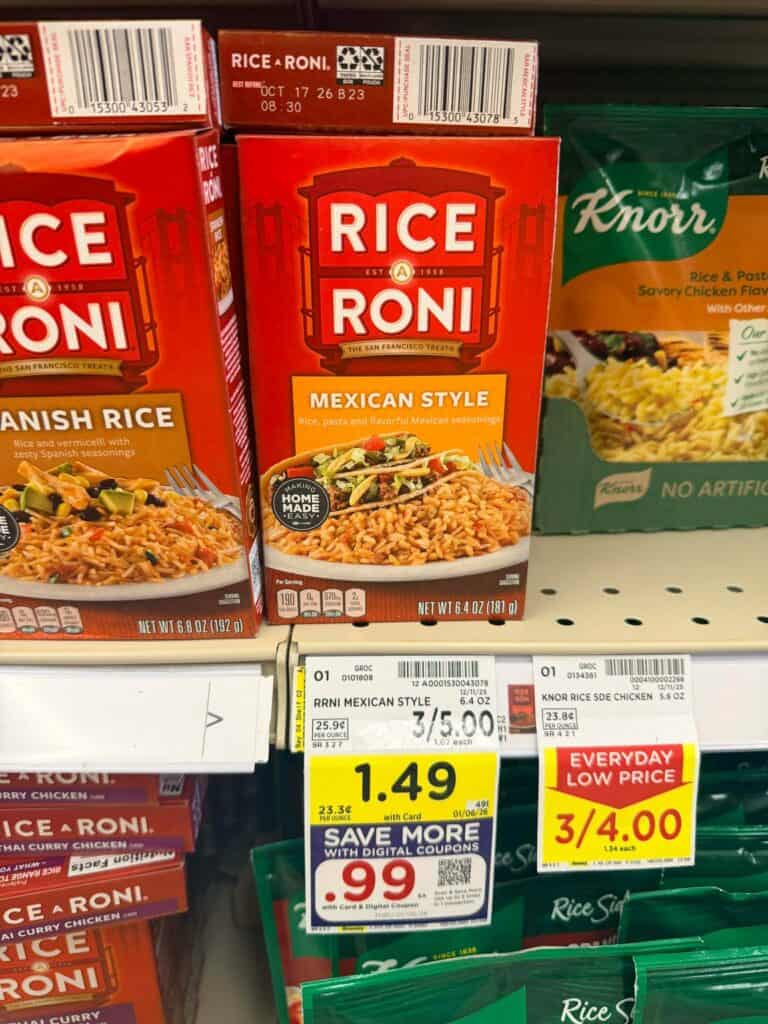 rice a roni kroger shelf image (1)