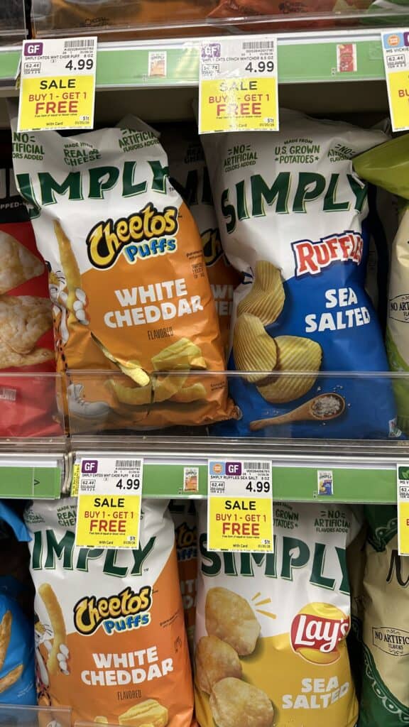 simply chips kroger shelf image