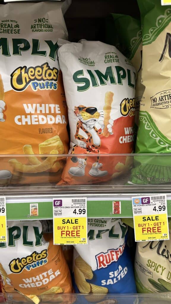 simply chips kroger shelf image