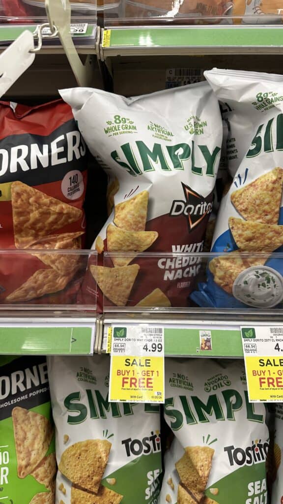 simply chips kroger shelf image