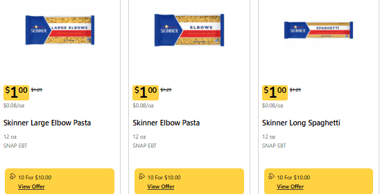 skinner pasta kroger