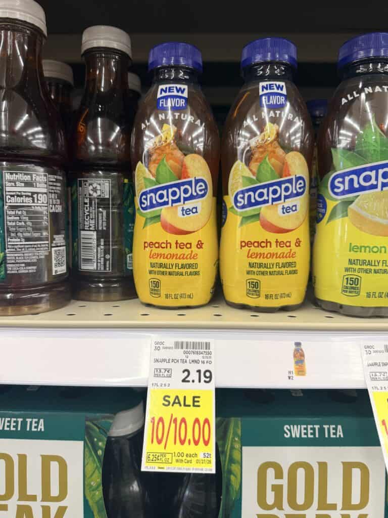 snapple kroger shelf image (2)