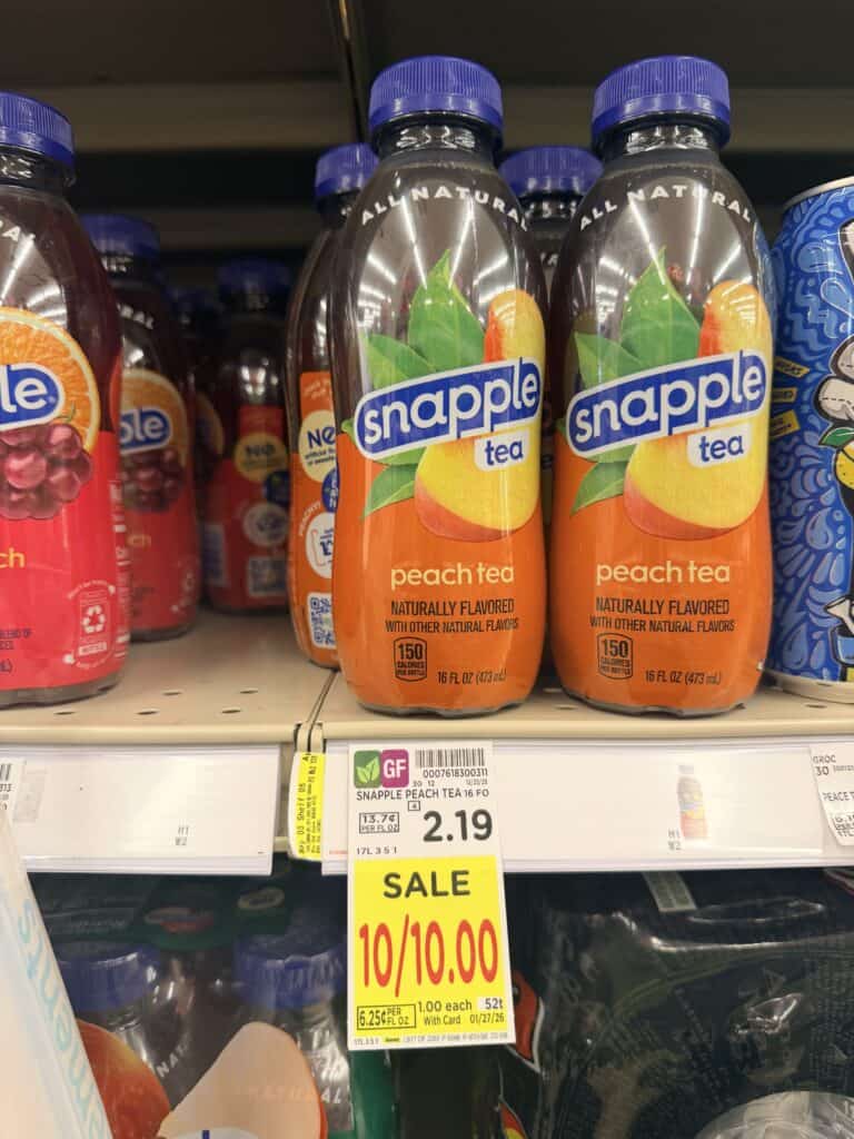 snapple kroger shelf image (2)