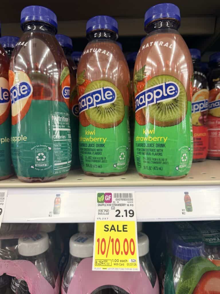 snapple kroger shelf image (2)