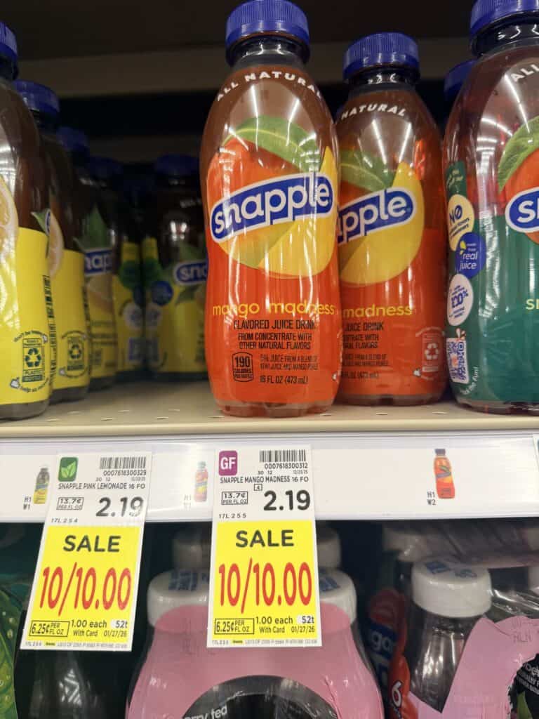 snapple kroger shelf image (2)