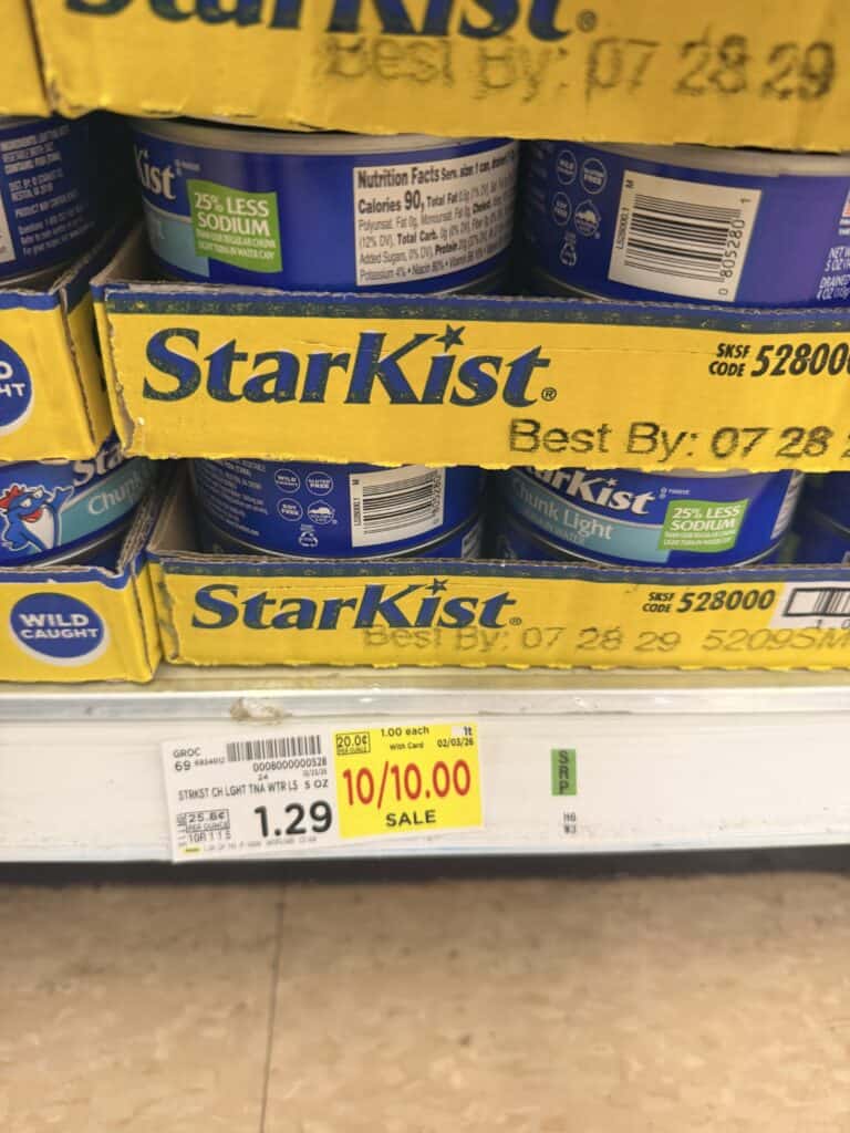 starkist tuna kroger shelf image (1)