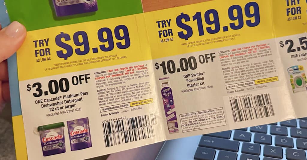 swiffer and cascade coupons kroger