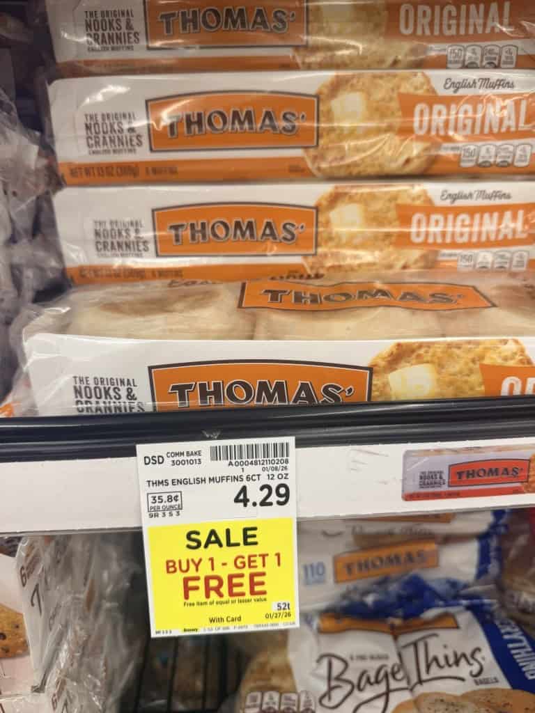 thomas muffins and bagels kroger shelf image (1)
