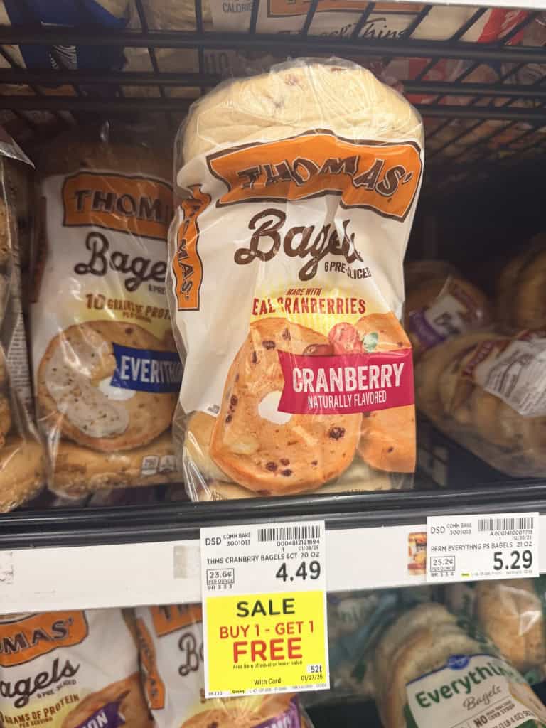 thomas muffins and bagels kroger shelf image (1)