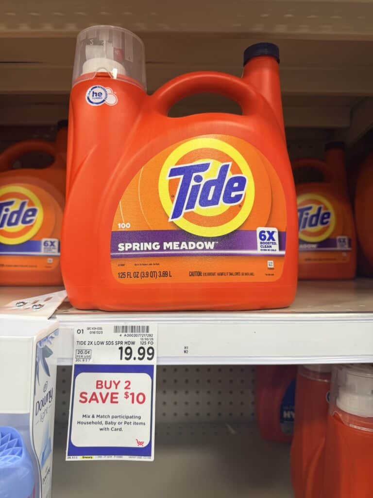 tide kroger shelf image 