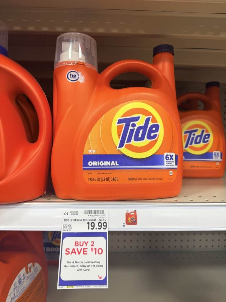tide kroger shelf image 